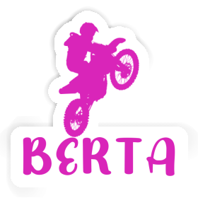 Sticker Motocross Rider Berta Image