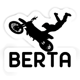 Sticker Berta Motocross Rider Image