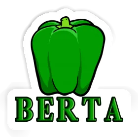 Paprika Sticker Berta Image