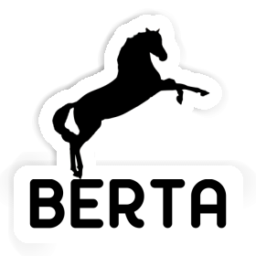 Horse Sticker Berta Image