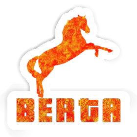 Berta Sticker Horse Image