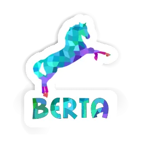 Horse Sticker Berta Image