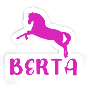 Sticker Berta Horse Image