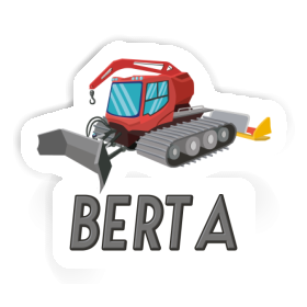 Berta Sticker Snow Groomer Image