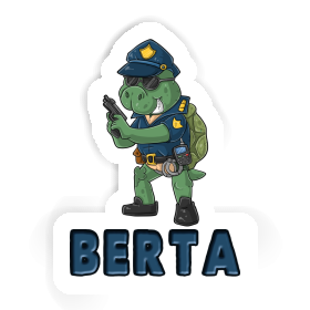 Officer Sticker Berta Image