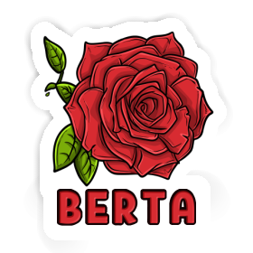 Sticker Berta Rose blossom Image