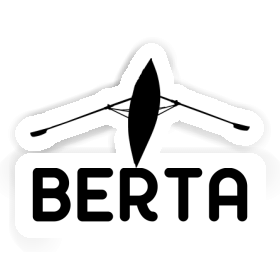 Sticker Berta Rowboat Image