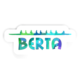 Sticker Berta Rowboat Image