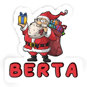 Santa Sticker Berta Image