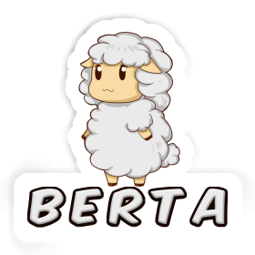 Berta Sticker Sheep Image