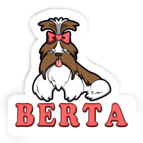 Berta Sticker Shih Tzu Image