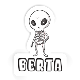 Skeleton Sticker Berta Image