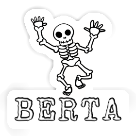 Sticker Berta Skeleton Image