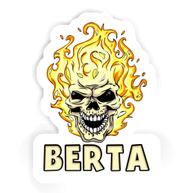 Skull Sticker Berta Image