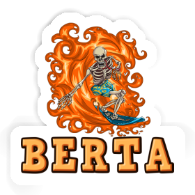 Sticker Berta Surfer Image