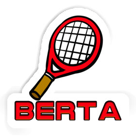 Berta Sticker Tennis Racket Image