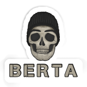 Skull Sticker Berta Image