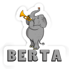 Berta Sticker Elephant Image