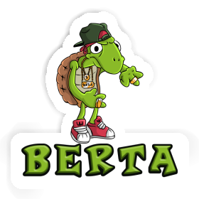 Sticker Berta Hip Hop Turtle Image