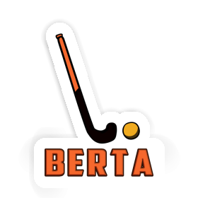 Sticker Floorball Stick Berta Image