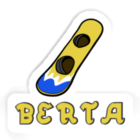 Sticker Berta Wakeboard Image