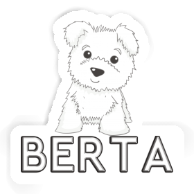 Berta Sticker Westie Image