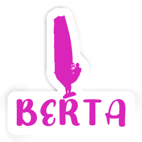 Berta Sticker Windsurfer Image