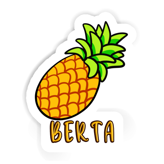 Sticker Pineapple Berta Gift package Image