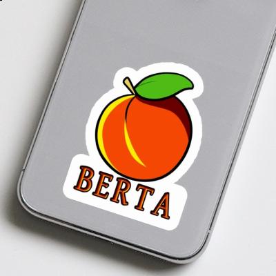 Berta Sticker Apricot Notebook Image