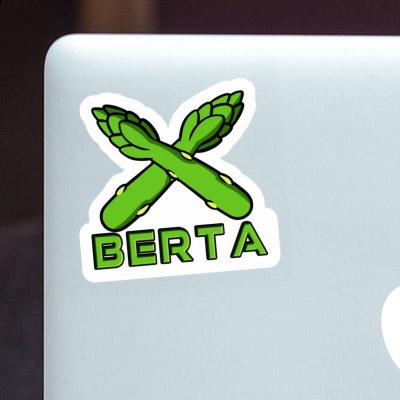 Asparagus Sticker Berta Notebook Image