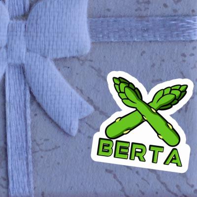 Berta Autocollant Asperge Image