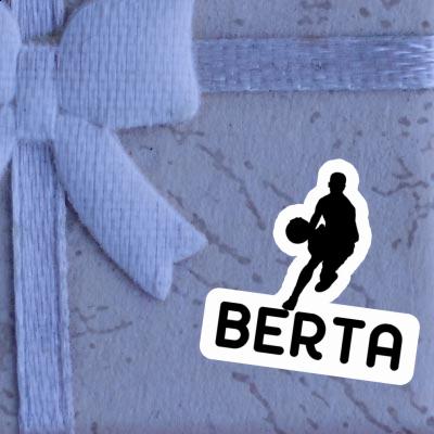 Basketballspieler Sticker Berta Laptop Image