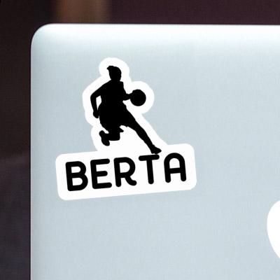 Berta Autocollant Joueuse de basket-ball Image