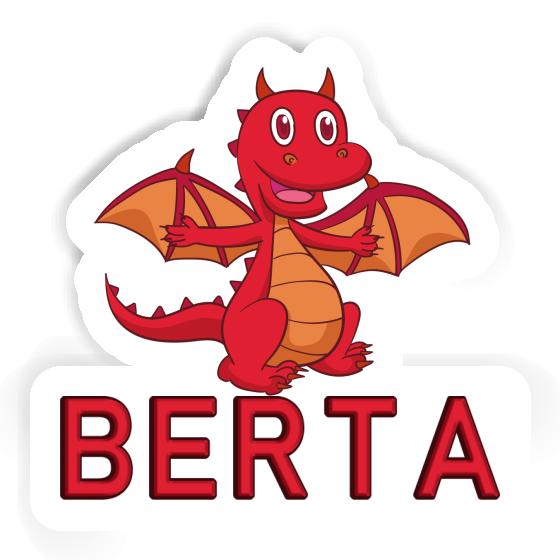 Sticker Baby Dragon Berta Gift package Image