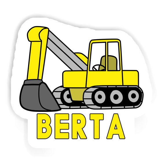 Berta Sticker Excavator Gift package Image