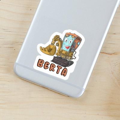 Sticker Excavator Berta Gift package Image