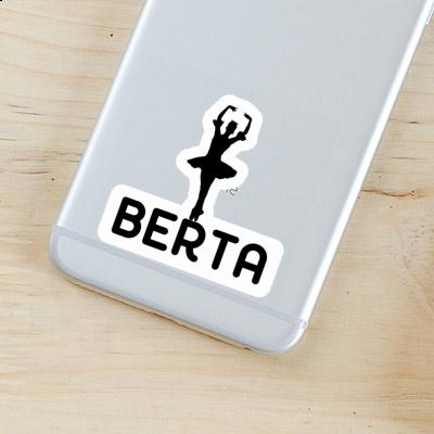 Sticker Berta Ballerina Laptop Image