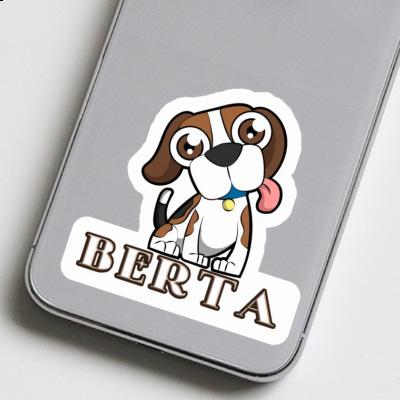 Sticker Berta Beagle Dog Gift package Image