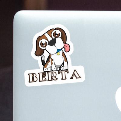 Beagle Sticker Berta Laptop Image