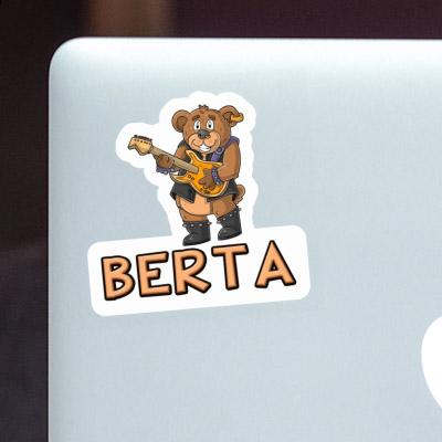 Sticker Berta Guitarist Gift package Image