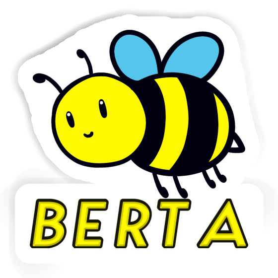 Biene Sticker Berta Notebook Image