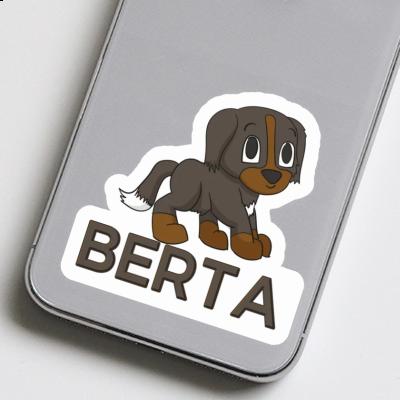 Sticker Bernese Mountain Dog Berta Notebook Image