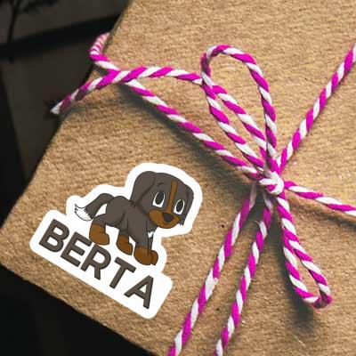 Sticker Bernese Mountain Dog Berta Gift package Image