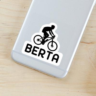 Biker Sticker Berta Notebook Image