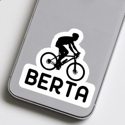 Biker Sticker Berta Notebook Image