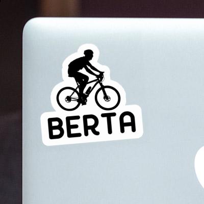 Biker Sticker Berta Laptop Image