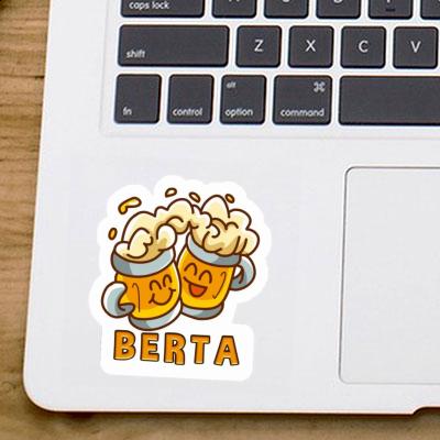 Aufkleber Berta Bier Laptop Image