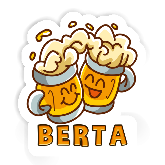 Berta Sticker Beer Image