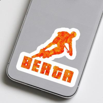 Berta Sticker Biker Laptop Image