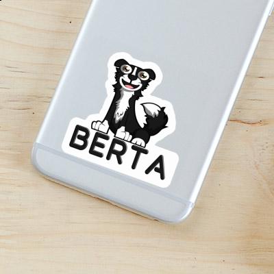 Sticker Berta Border Collie Gift package Image